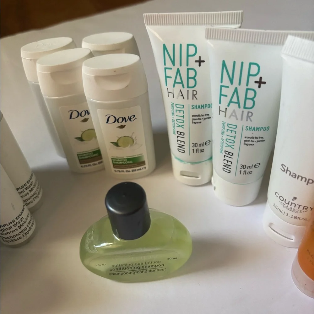 Bundle of Travel Sized PRODUCTS |NIP + FAB DOVE Paul Mitchell Nectar Spa Therapy